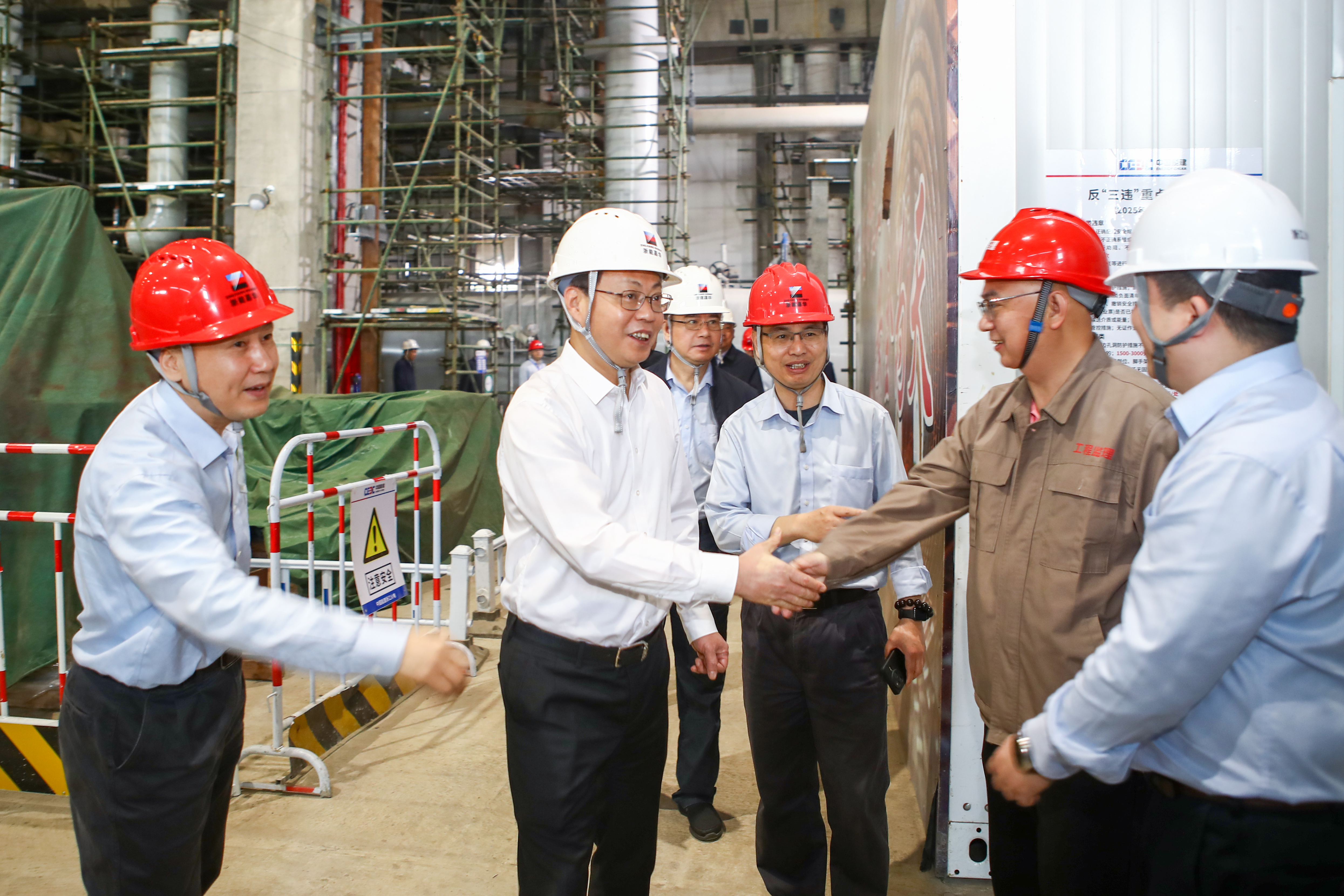 劉盛輝赴浙能嘉電開展春季安全大檢查